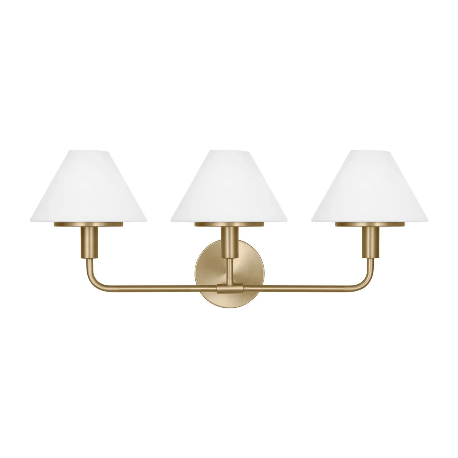 Mendota Wall Sconce in Satin Brass