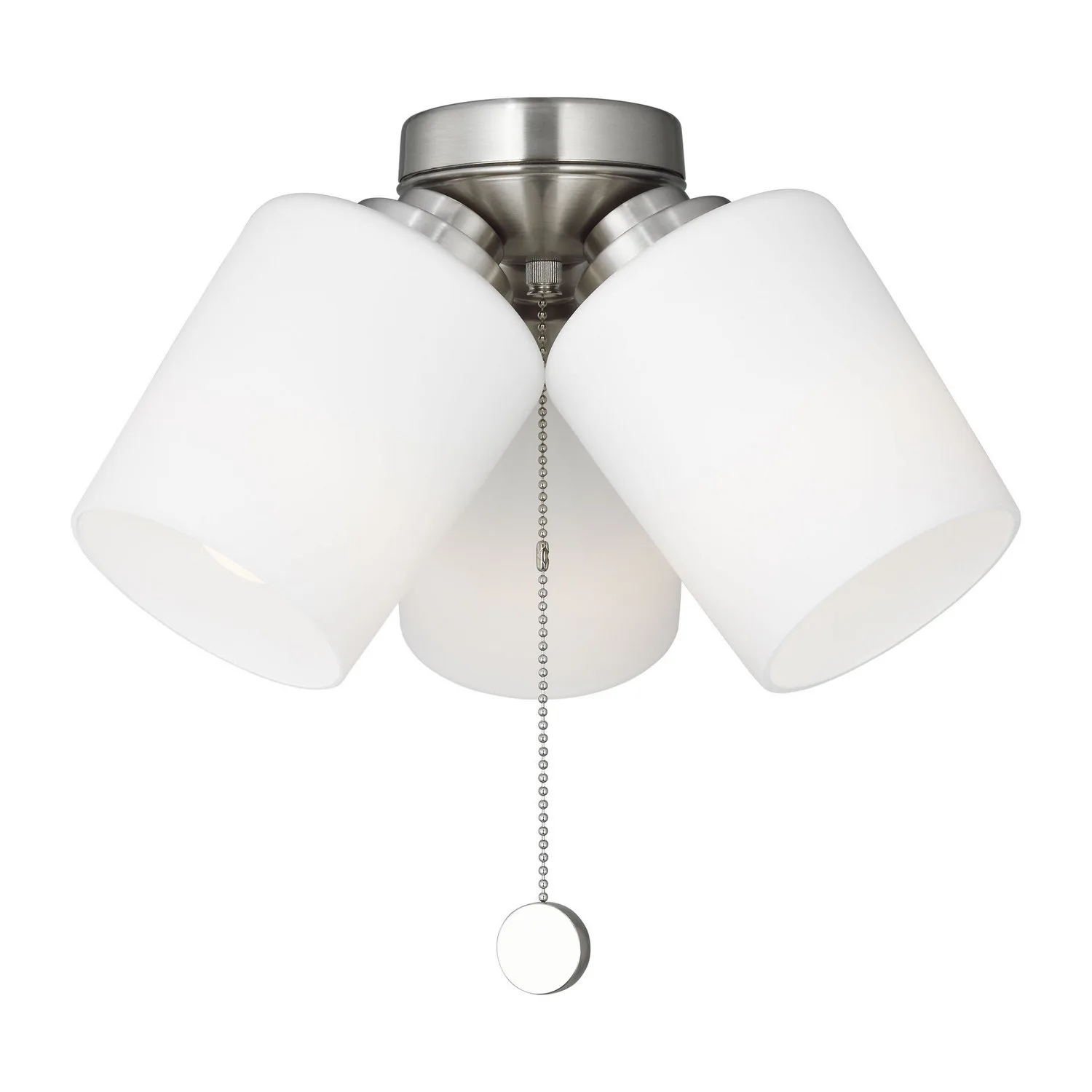Windom Fan Light Kit in Brushed Nickel