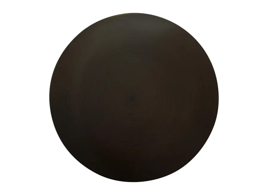 Discus Blanking Plate in Aged Pewter