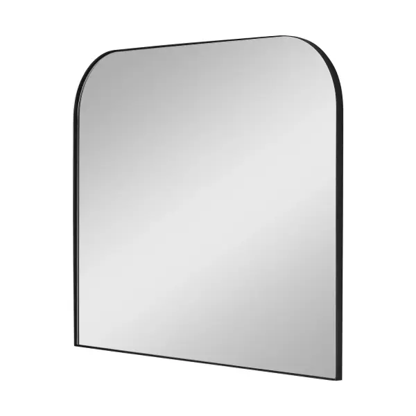 Planer 42" x 36" Mirror in Midnight Black