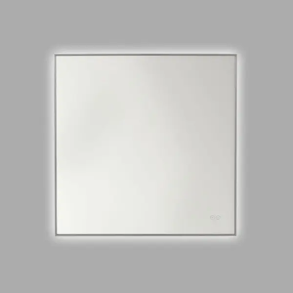 The Cadre mirror combines functional lighting with sleek design, featuring integrated LED technology with color temperature adjustment and dimming capabilities. Perfect for modern bathrooms and dressing areas.