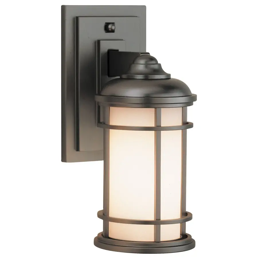 Lighthouse Outdoor Wall Lantern in Burnished Bronze