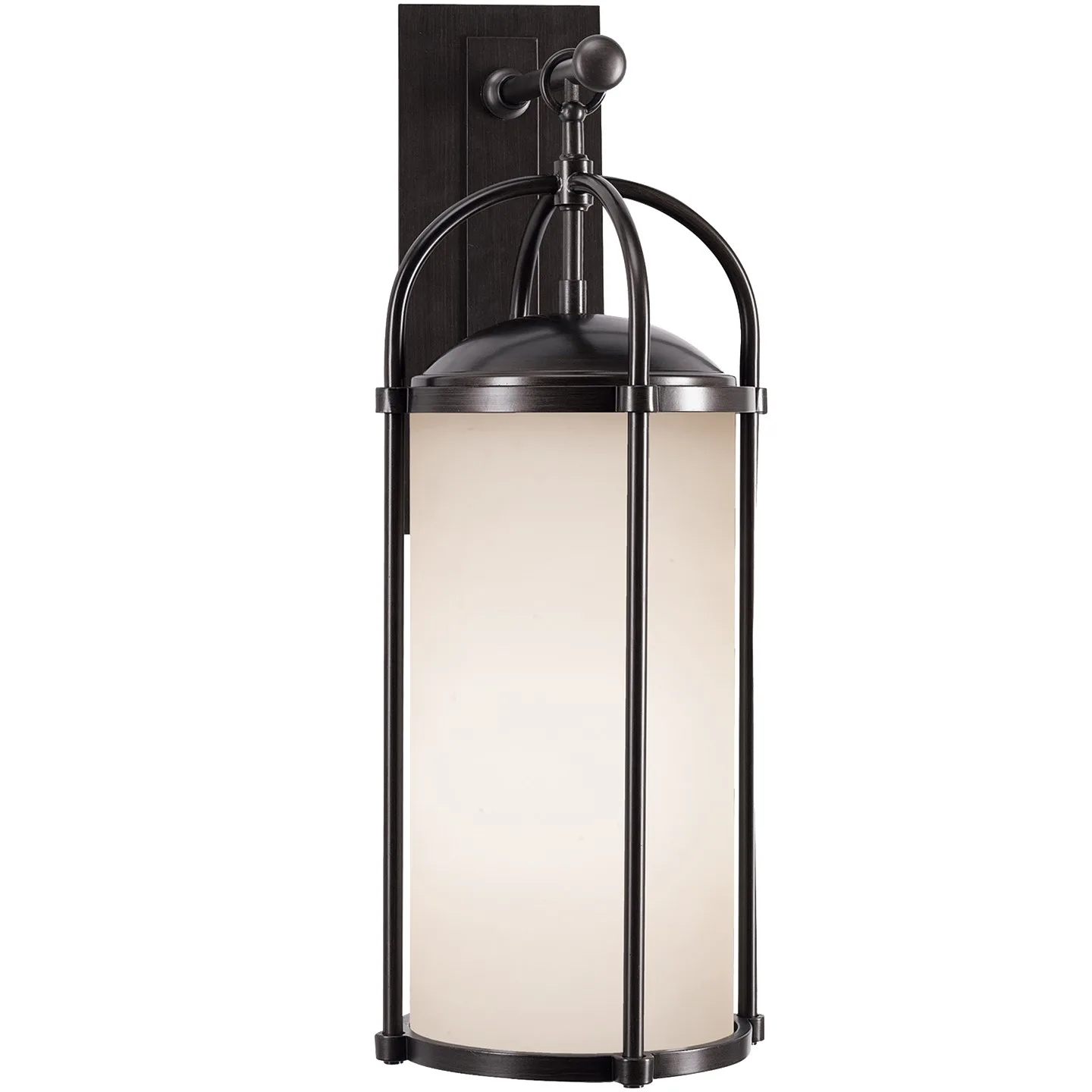Dakota One Light Outdoor Wall Lantern in Espresso