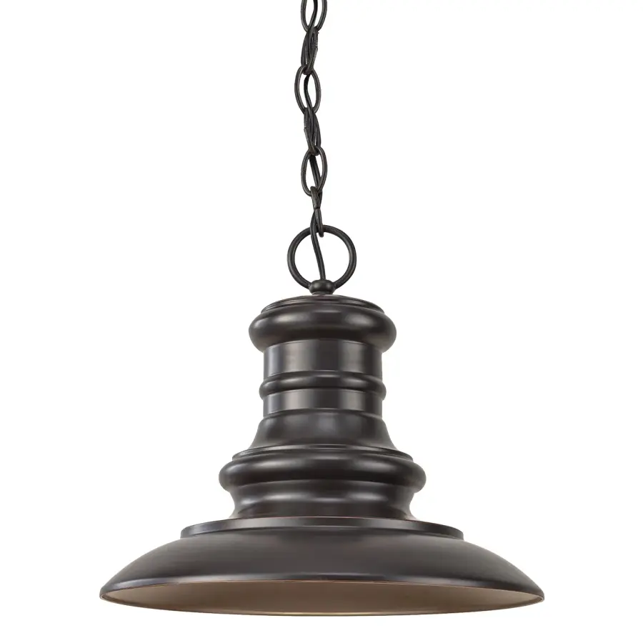 Redding Station Outdoor Pendant in Restoration Bronze