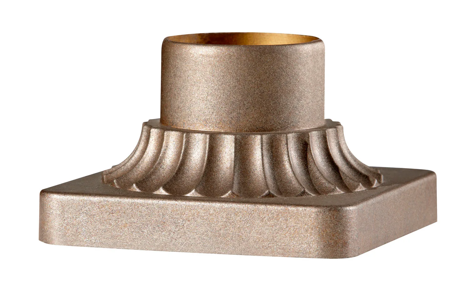 Outdoor Pier Mount in Corinthian Bronze