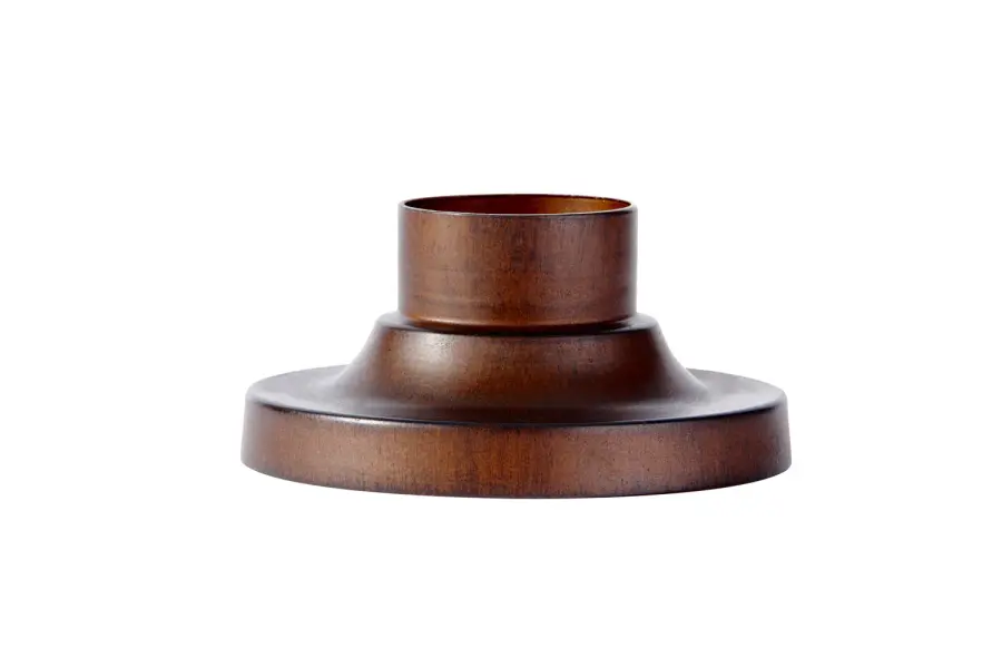 Outdoor Pier Mount in Sorrel Brown