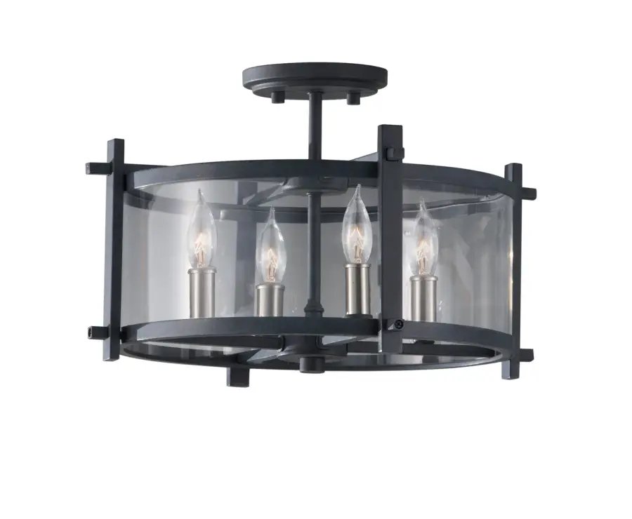 Ethan 4-Light Semi-Flush Ceiling Fixture