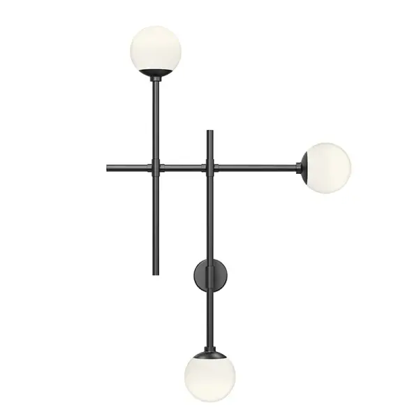 Sabon LED Wall Sconce in Satin Black