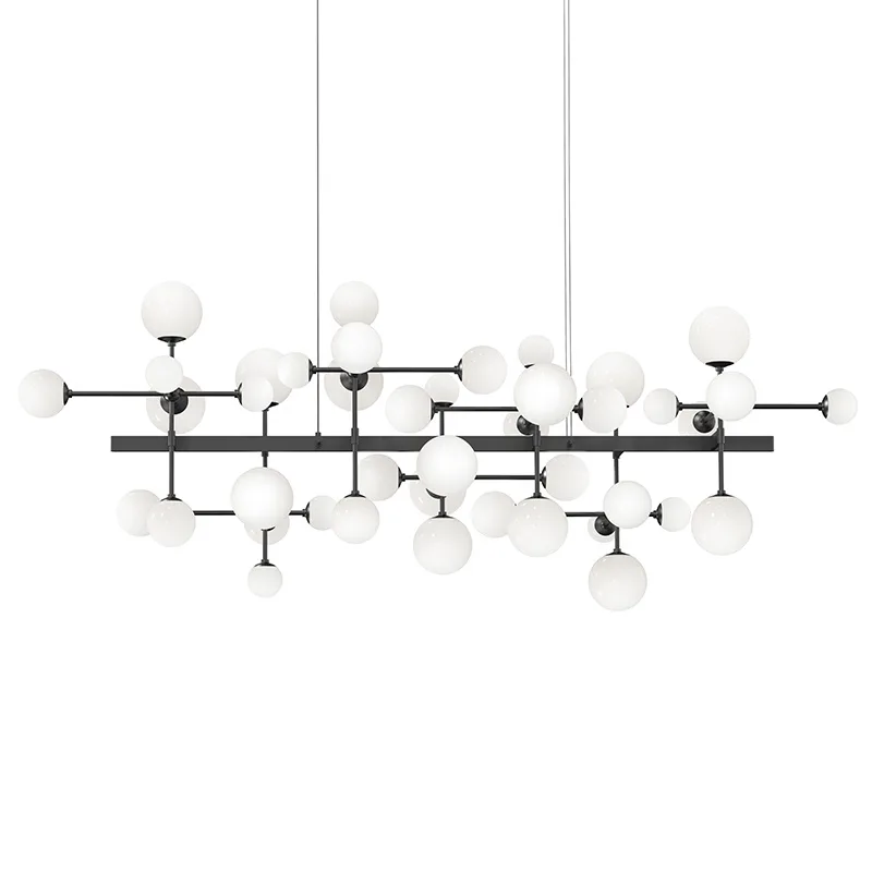 Nebula LED Pendant in Satin Black