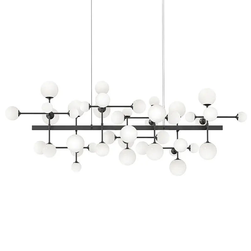 Nebula LED Pendant in Satin Black