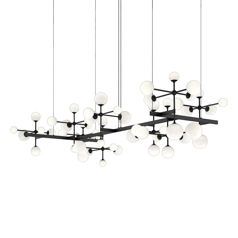 Nebula LED Pendant in Satin Black