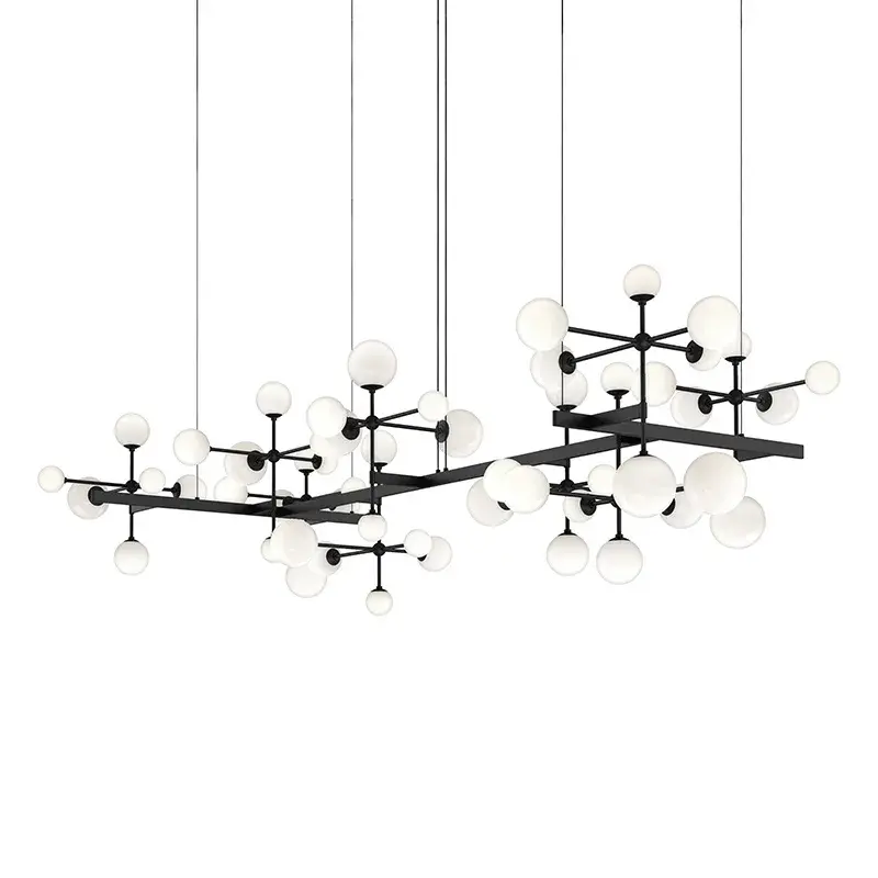 Nebula LED Pendant in Satin Black