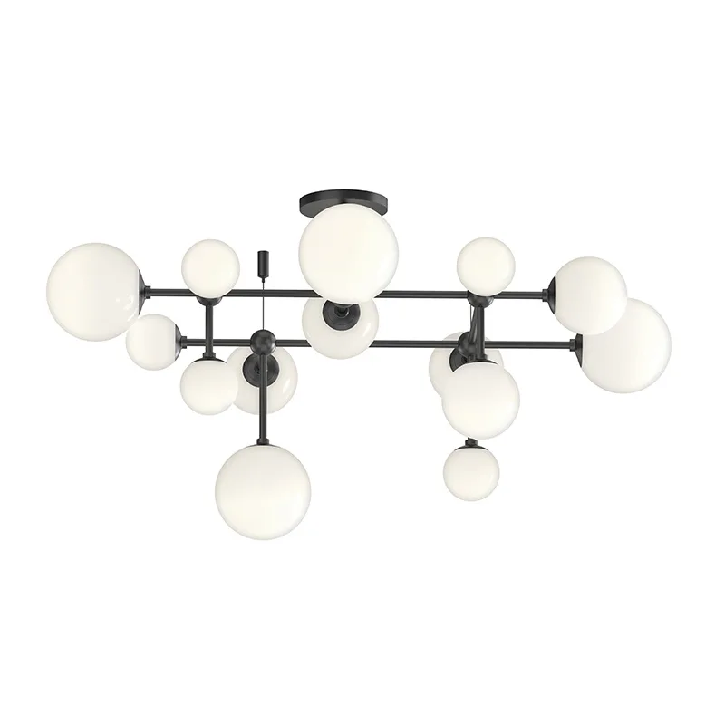 Sabon LED Semi-Flush Mount in Satin Black