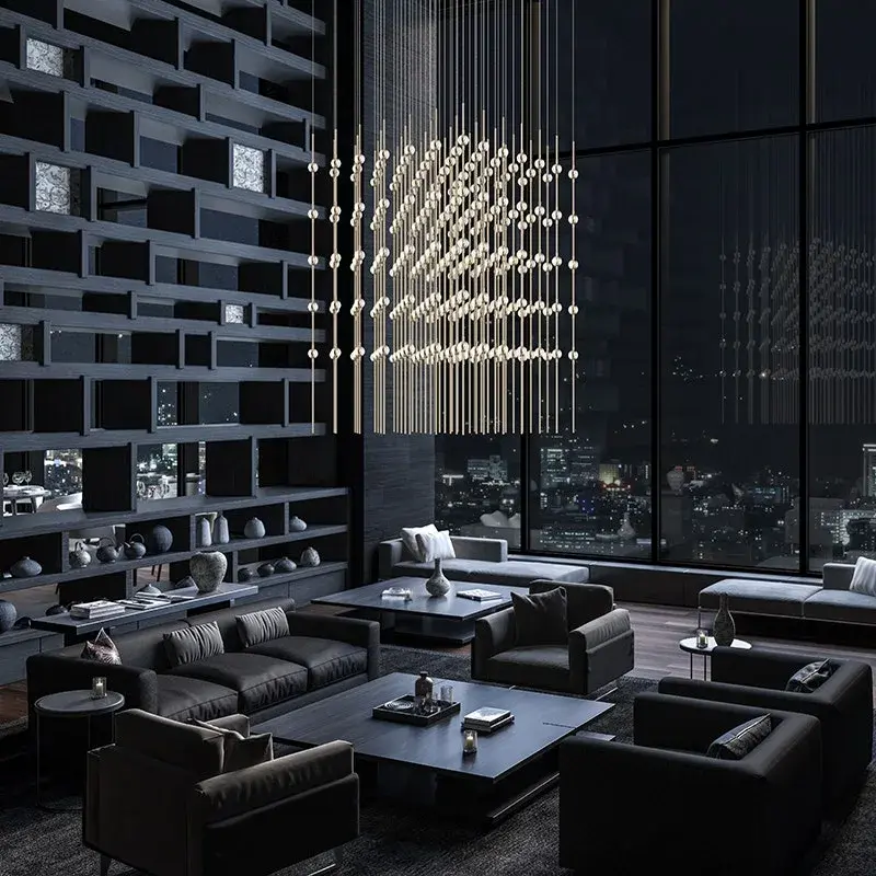 Constellation Cosmic Cube Chandelier