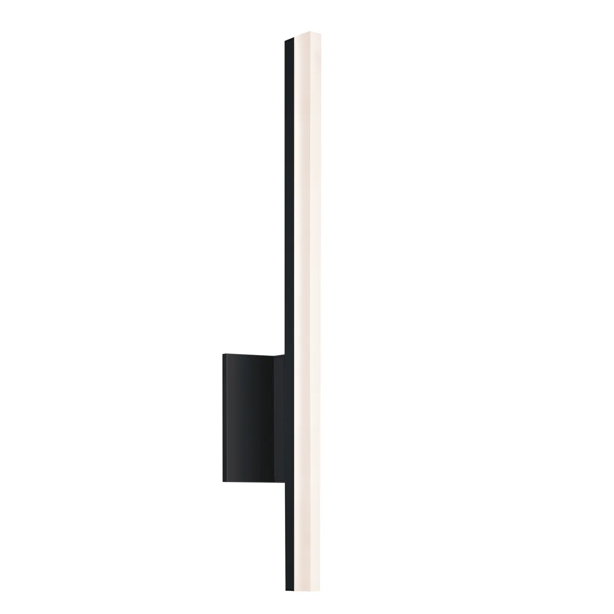 Stiletto LED Wall Sconce in Satin Black