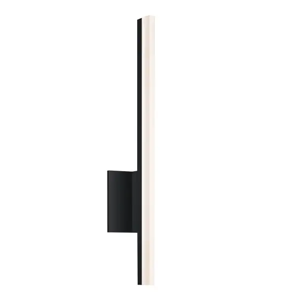 Stiletto LED Wall Sconce in Satin Black