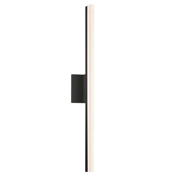 Stiletto LED Wall Sconce in Satin Black