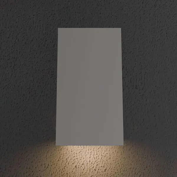 Angled Plane Narrow Downlight LED Sconce