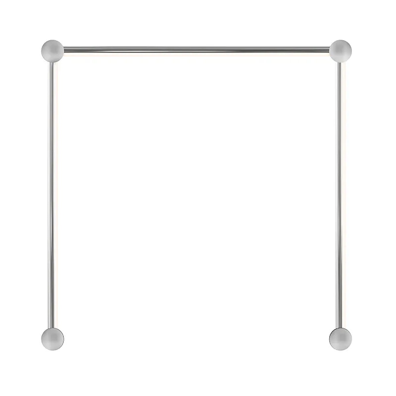 Purolinear 360 LED Wall Bar in Polished Chrome