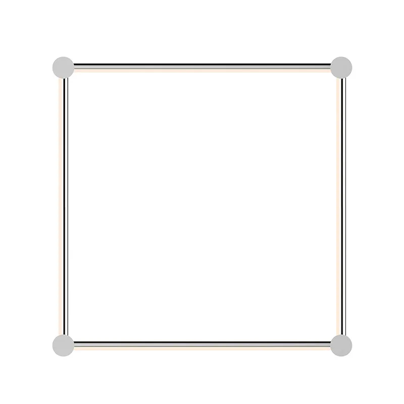 Purolinear 360 LED Wall Bar in Polished Chrome