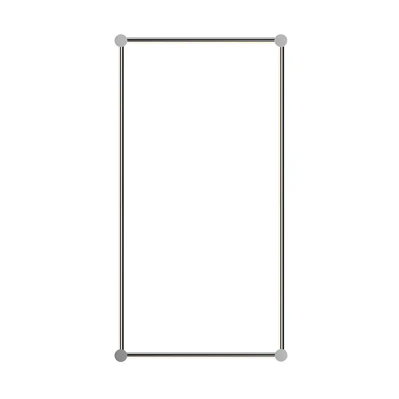 Purolinear 360 LED Wall Bar in Polished Chrome