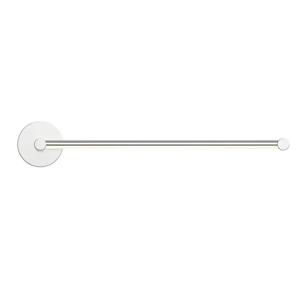 The Purolinear 360 delivers clean, contemporary lighting with its slim aluminum profile and white acrylic diffuser. ADA-compliant design makes it ideal for accessible bathrooms, while the integrated LED provides energy-efficient, high-CRI illumination.