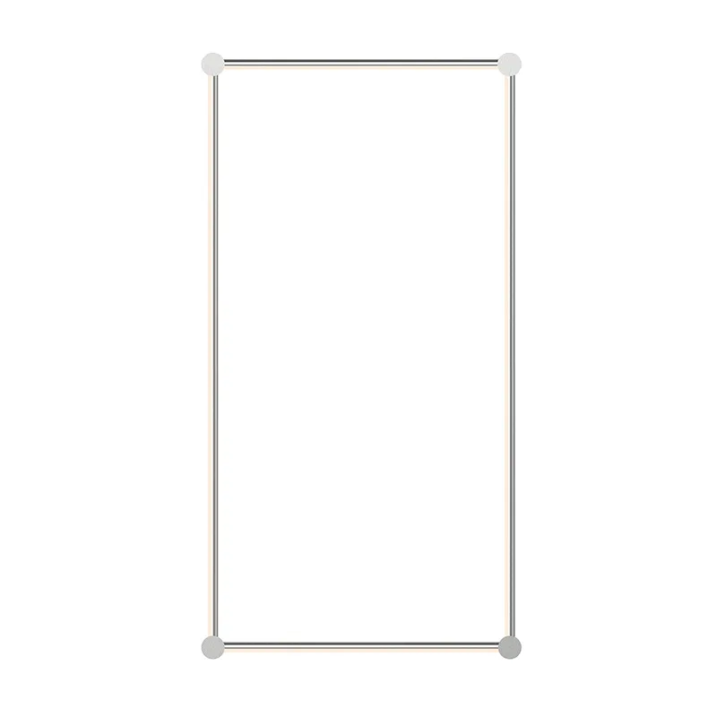 Purolinear 360 LED Wall Bar in Satin Chrome