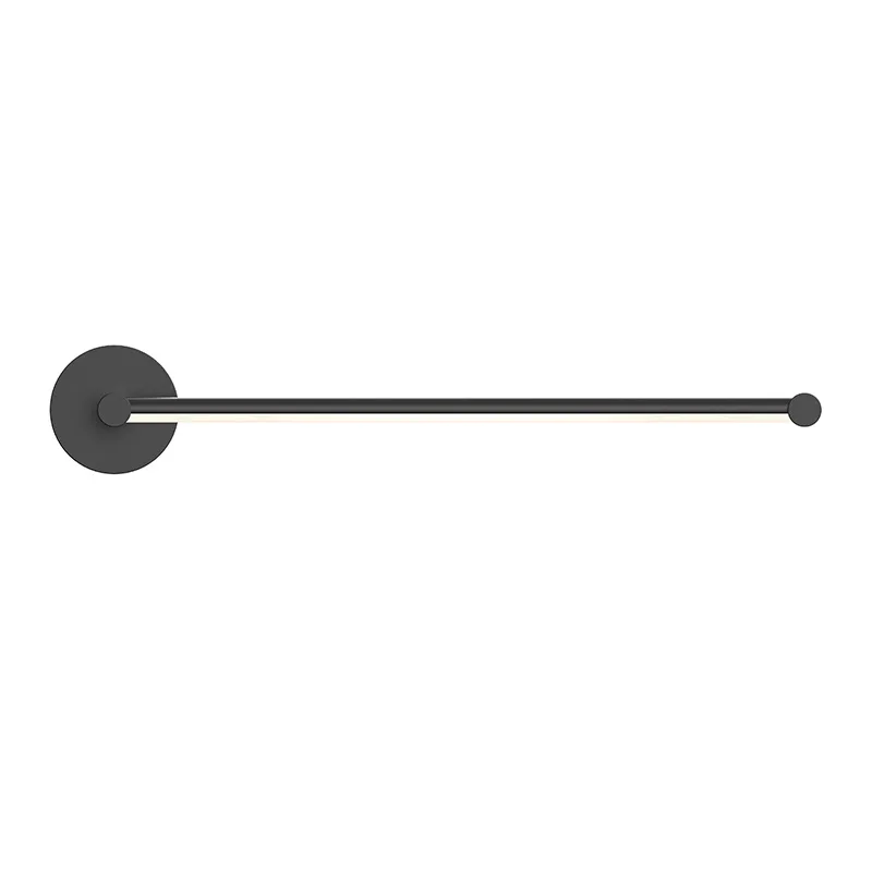Purolinear 360 LED Wall Bar in Satin Black