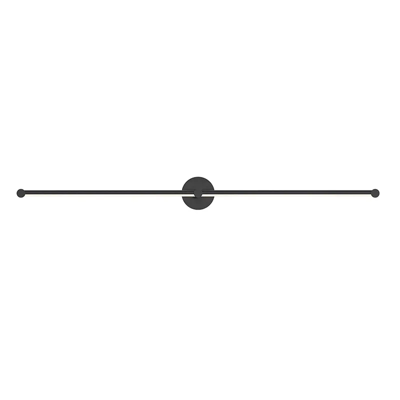 Purolinear 360 LED Wall Bar in Satin Black