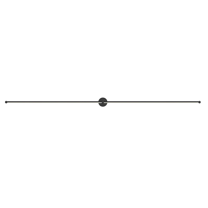 Purolinear 360 LED Wall Bar in Satin Black