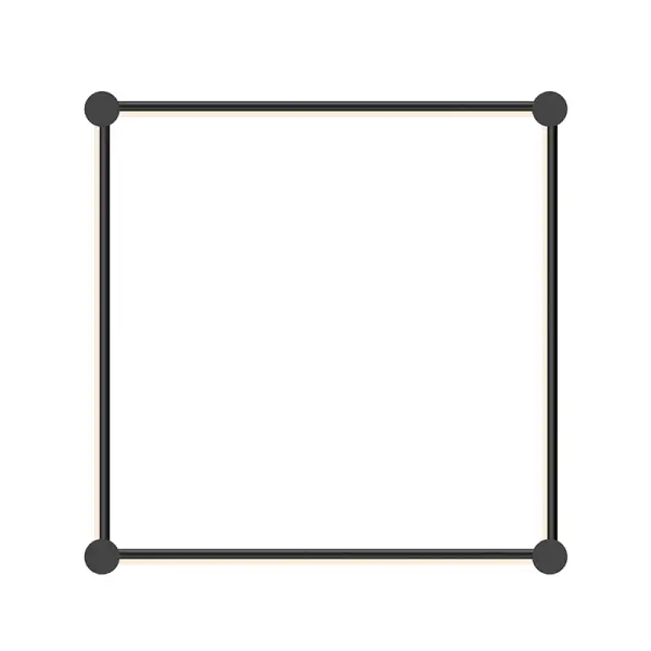 Purolinear 360 LED Wall Bar in Satin Black