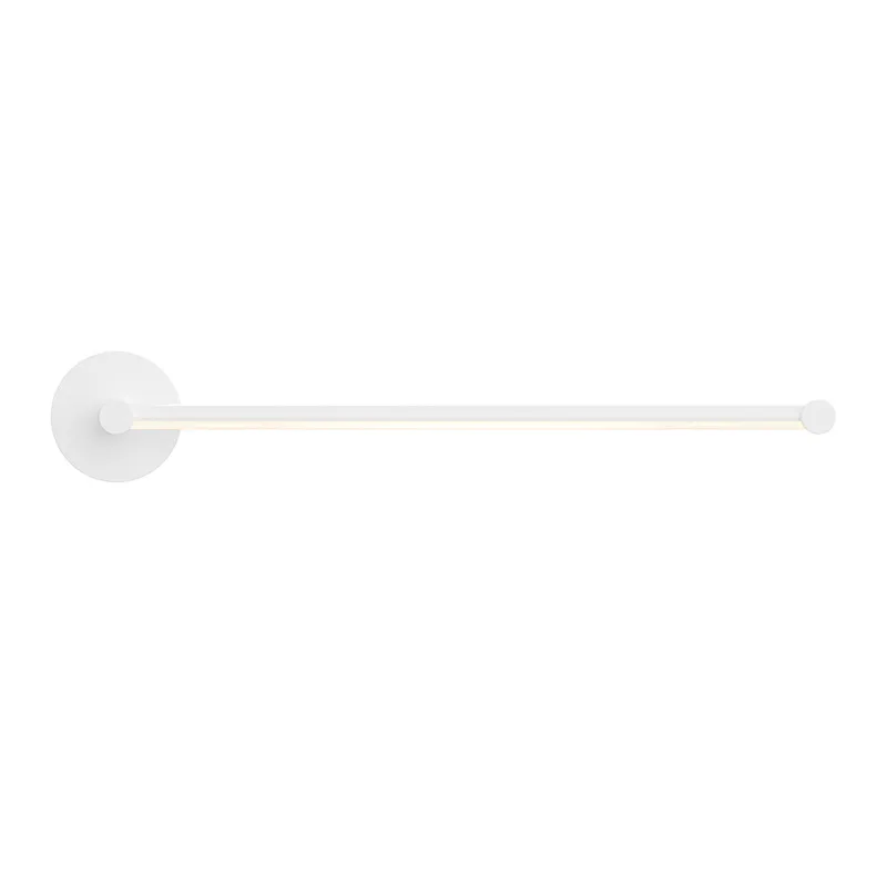 Purolinear 360 LED Wall Bar in Satin White