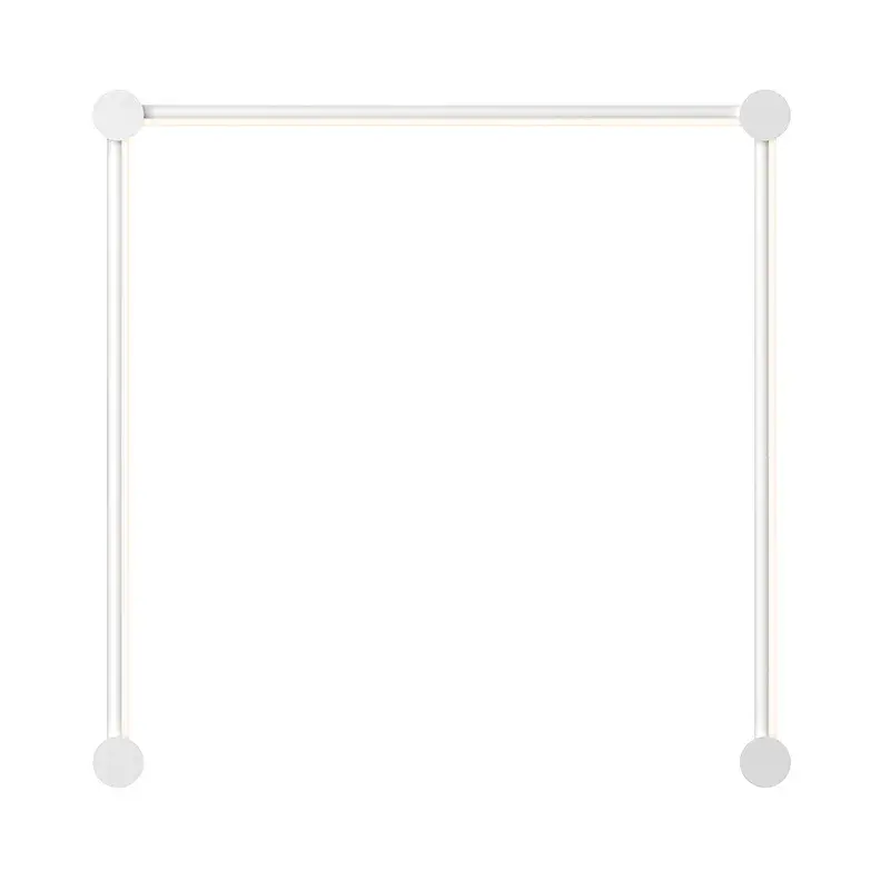 Purolinear 360 LED Wall Bar in Satin White
