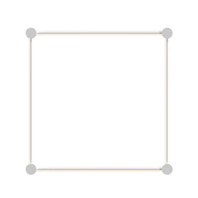 Purolinear 360 LED Wall Bar in Satin White
