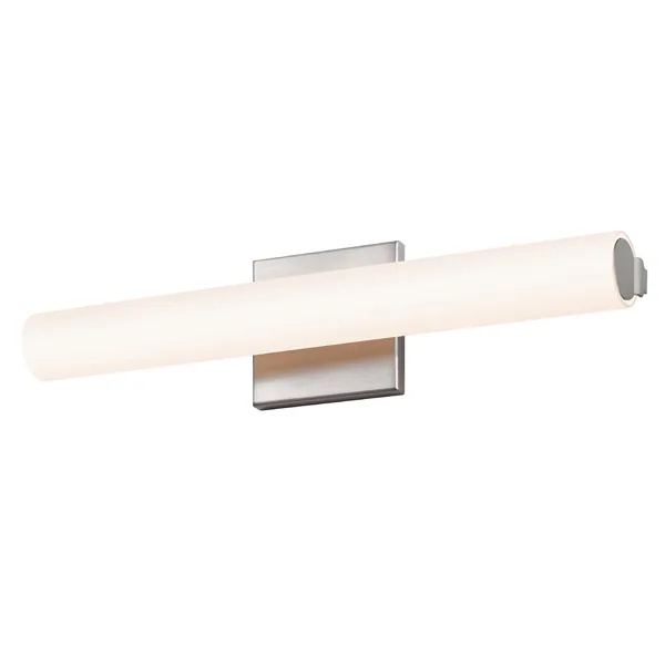 Tubo Slim LED 18" Bath Bar in Satin Nickel