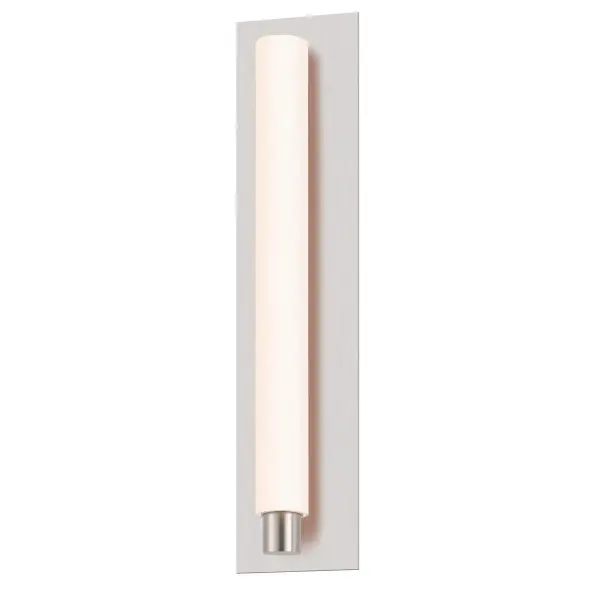 Sleek LED Panel Sconce with Modern Chrome Finish