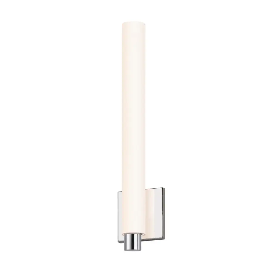 Tubo Slim LED Wall Sconce in Polished Chrome