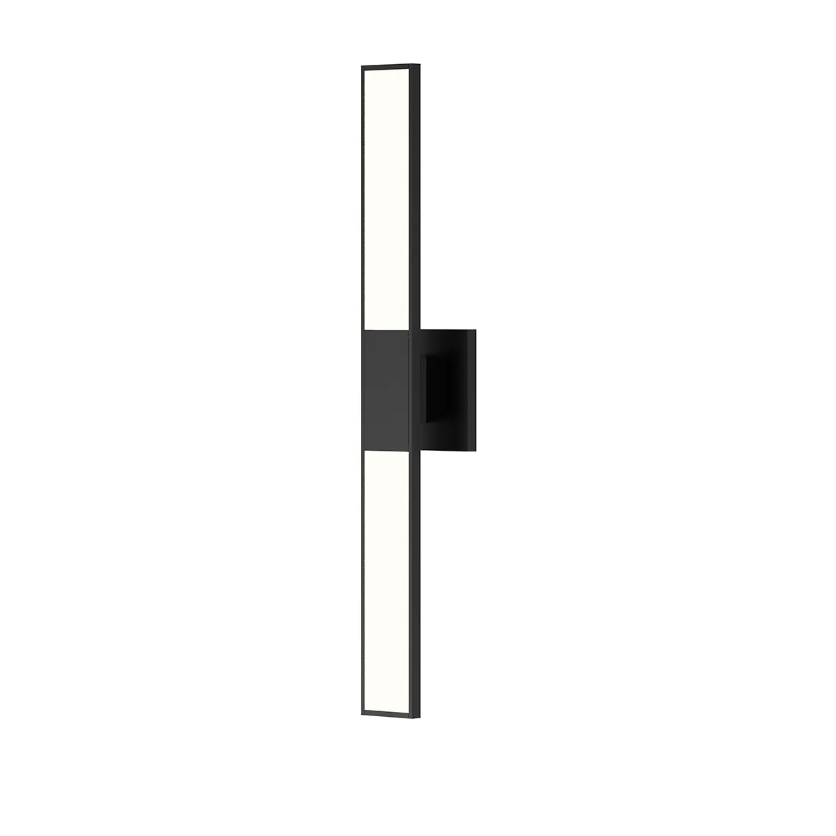 Planes LED Wall Sconce in Satin Black