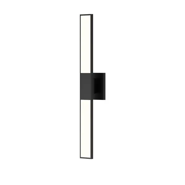 The Planes LED Wall Sconce delivers contemporary minimalism with its slim 2.5-inch profile and 24-inch vertical presence. ADA-compliant design makes it ideal for accessible spaces, while integrated LED technology provides energy-efficient illumination with excellent color rendering.