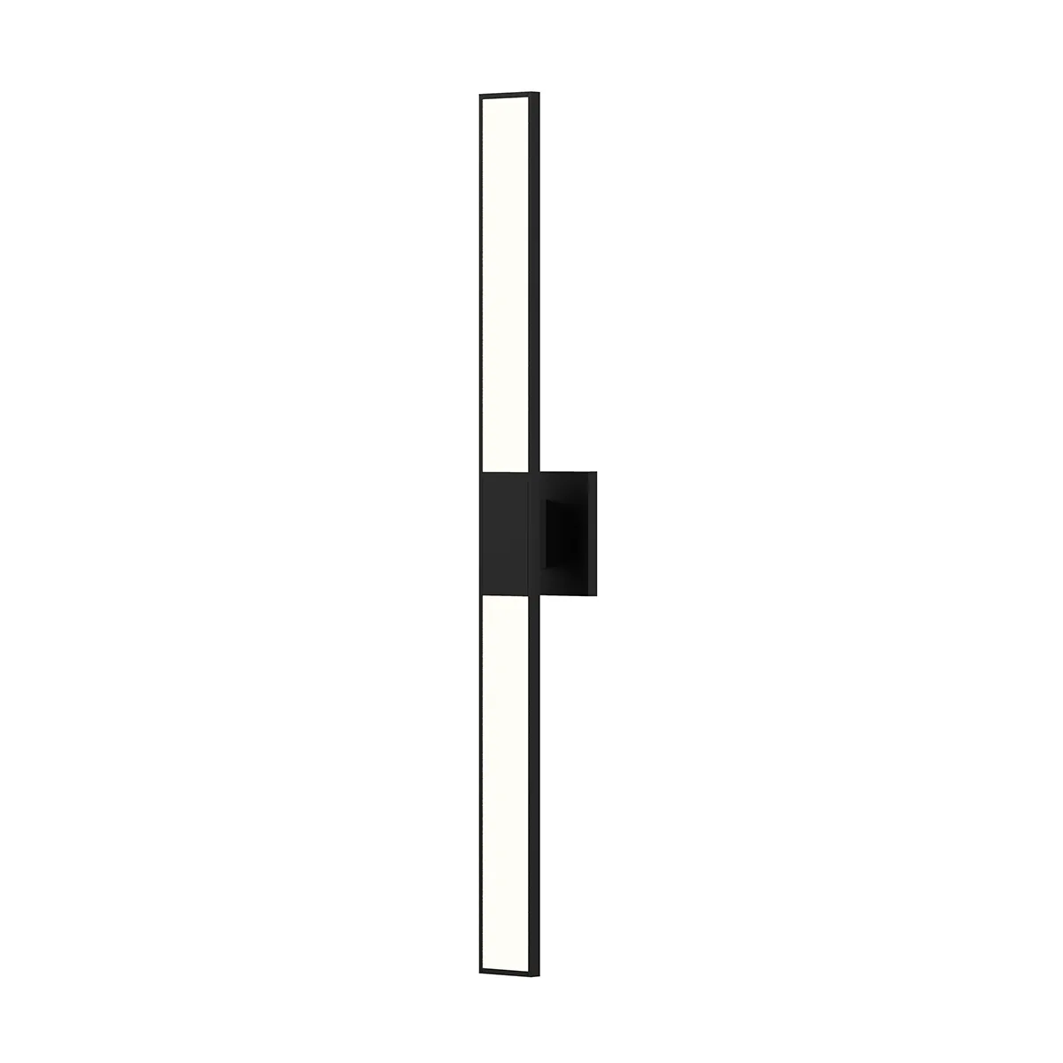 Planes LED Wall Sconce in Satin Black