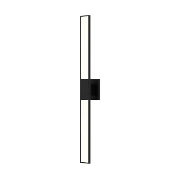 The Planes LED Wall Sconce delivers modern architectural lighting with its slim 2.5-inch profile and 32-inch vertical presence. The integrated LED panels provide efficient, warm illumination while meeting ADA requirements for accessible design.