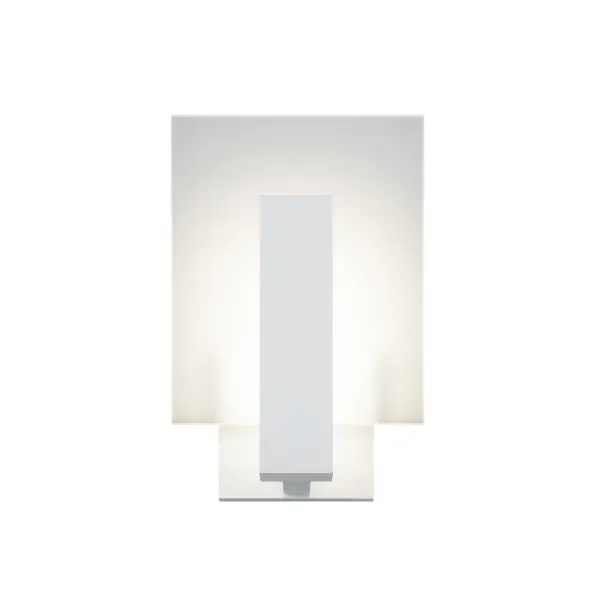 The Midtown LED Wall Sconce combines contemporary minimalism with practical functionality. Its textured white aluminum construction and clear etched glass deliver 792 lumens of warm 3000K light, making it ideal for bathrooms and outdoor applications.