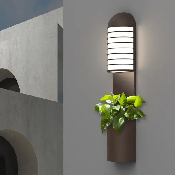 Lighthouse LED Planter Sconce