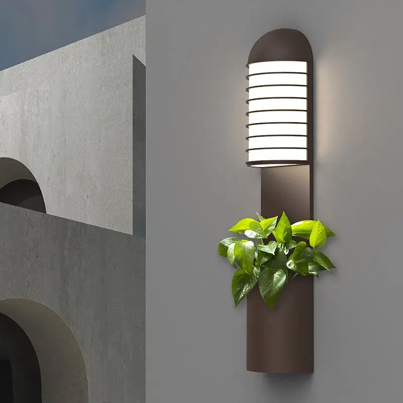 Lighthouse LED Planter Sconce