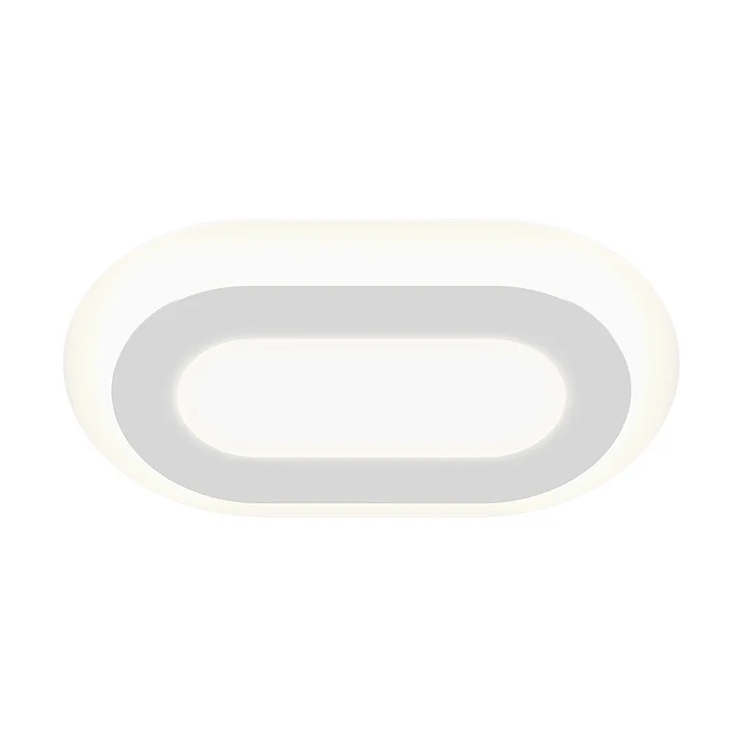Offset LED Surface Mount in Textured White