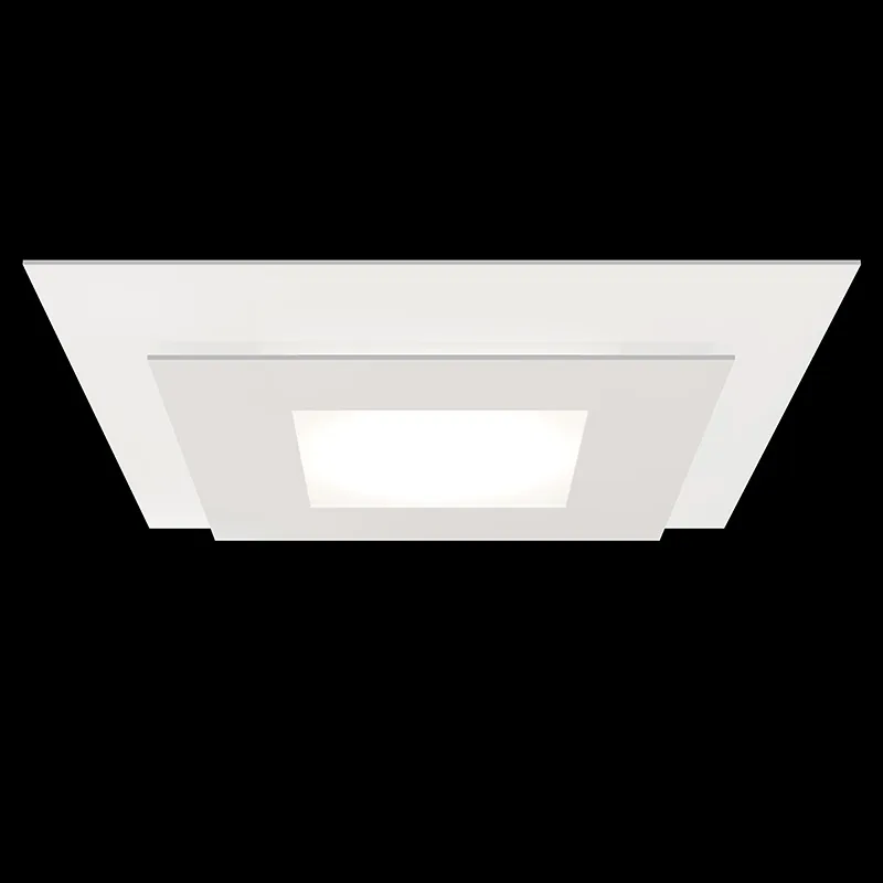 Offset LED Surface Mount in Textured White