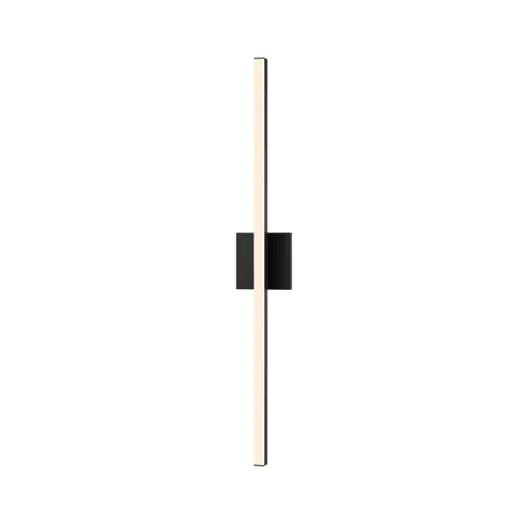 The Stix LED Bath Bar delivers modern minimalism with its slim vertical profile and integrated LED technology. The frosted acrylic diffuser provides even, shadow-free illumination ideal for grooming tasks while meeting ADA requirements.