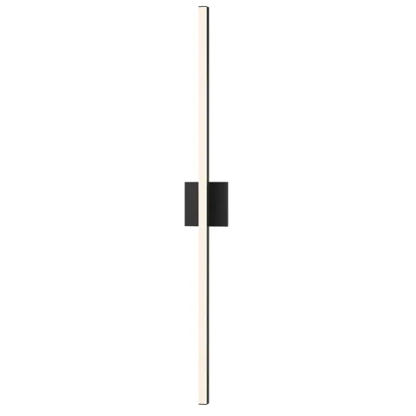 The Stix LED Bath Bar delivers exceptional task lighting with its integrated 35W LED producing 1380 lumens. The slim 0.75-inch profile and 40-inch height make it ideal for modern bathrooms, while ADA compliance ensures accessibility.
