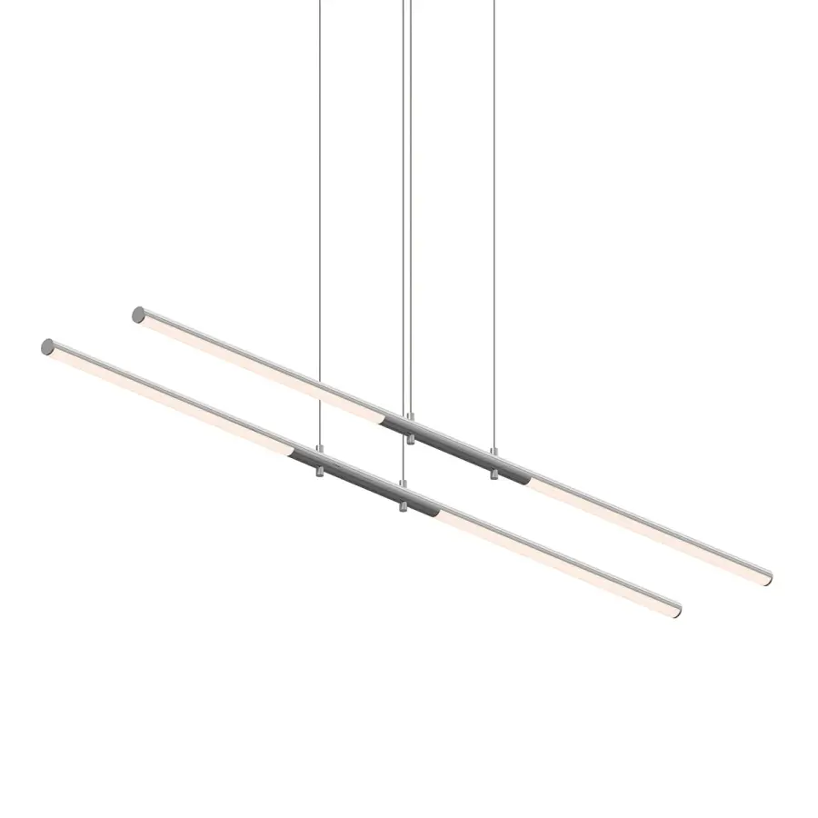 Tik-Tak LED Linear Pendant in Polished Chrome