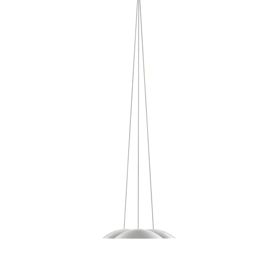 Compact LED Pendant with Soft, Cloud-Inspired Design